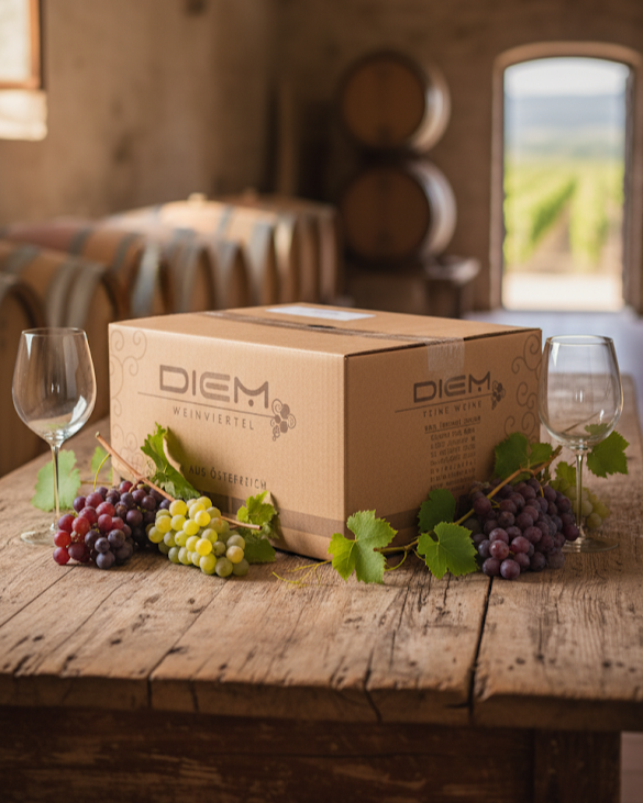 Weinpaket mit Weinen aus dem Weinviertel – weinhof.thomas.diem